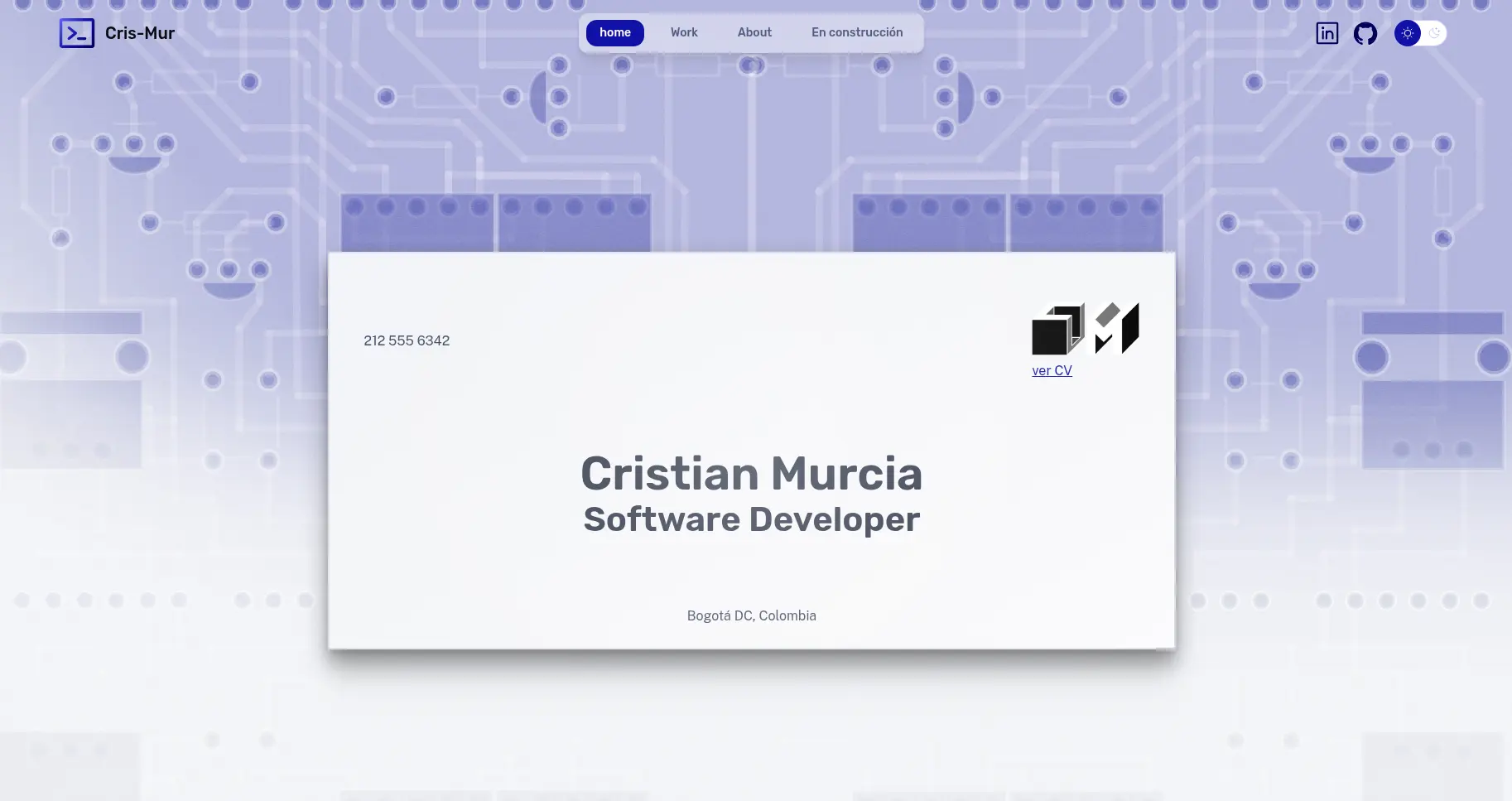 Cris-Mur - Personal Site & Tech Hub
